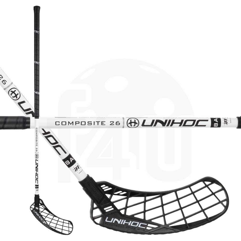Unihoc Epic Composite 26 Black/White Levá (levá ruka dole) 100 cm (= 111 cm)