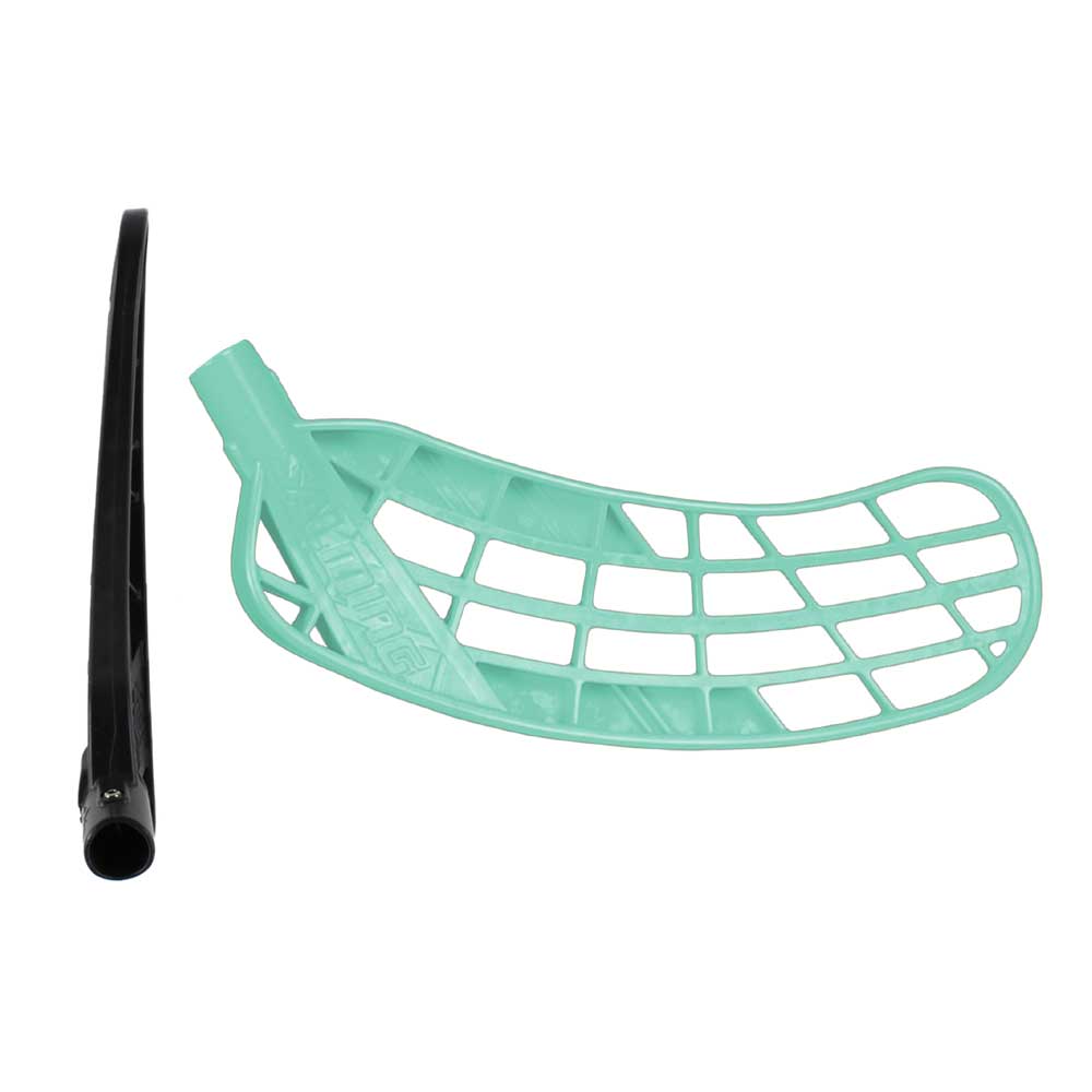 Čepel Salming Raven Touch Plus mint zelená Levá (levá ruka dole) měkká