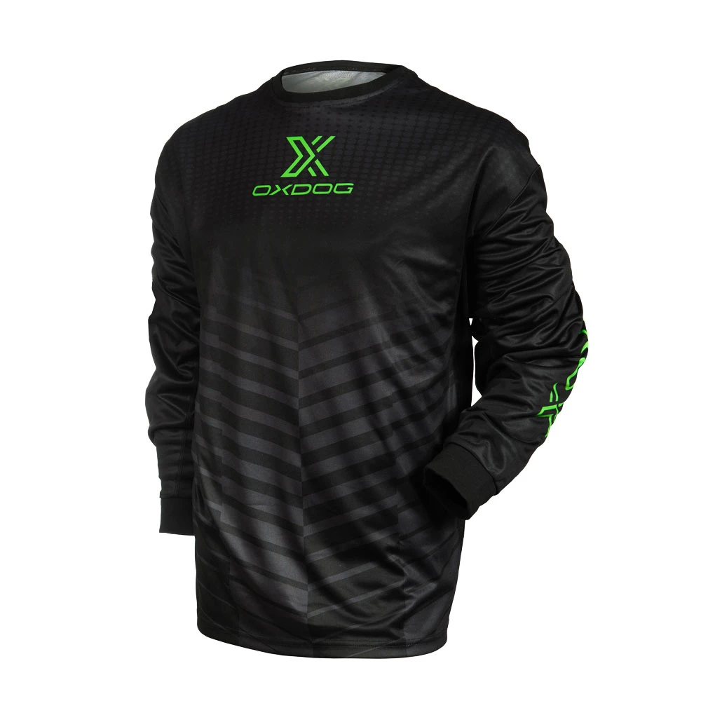 Oxdog X2 Light Goalie Shirt Black/Green XL