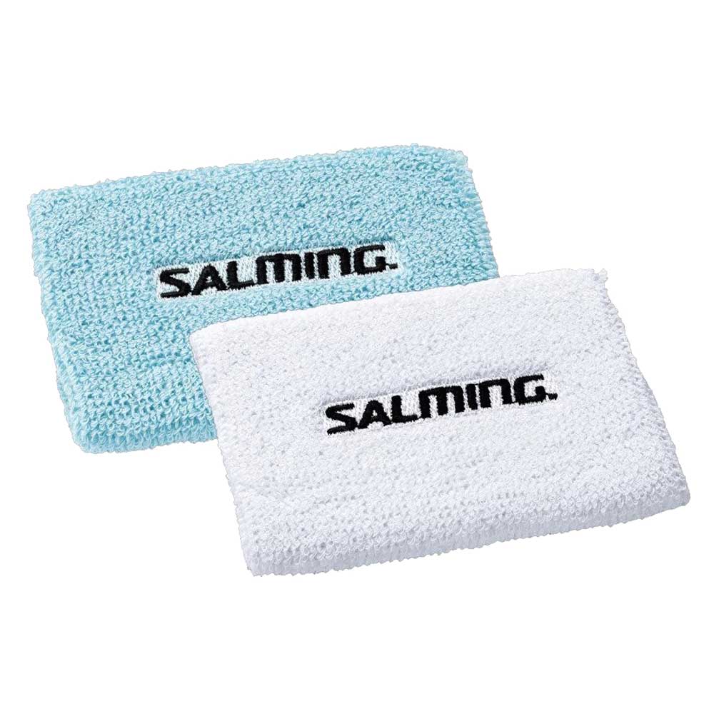 Salming Wristband Mid 2.0 2-pack Turq/White