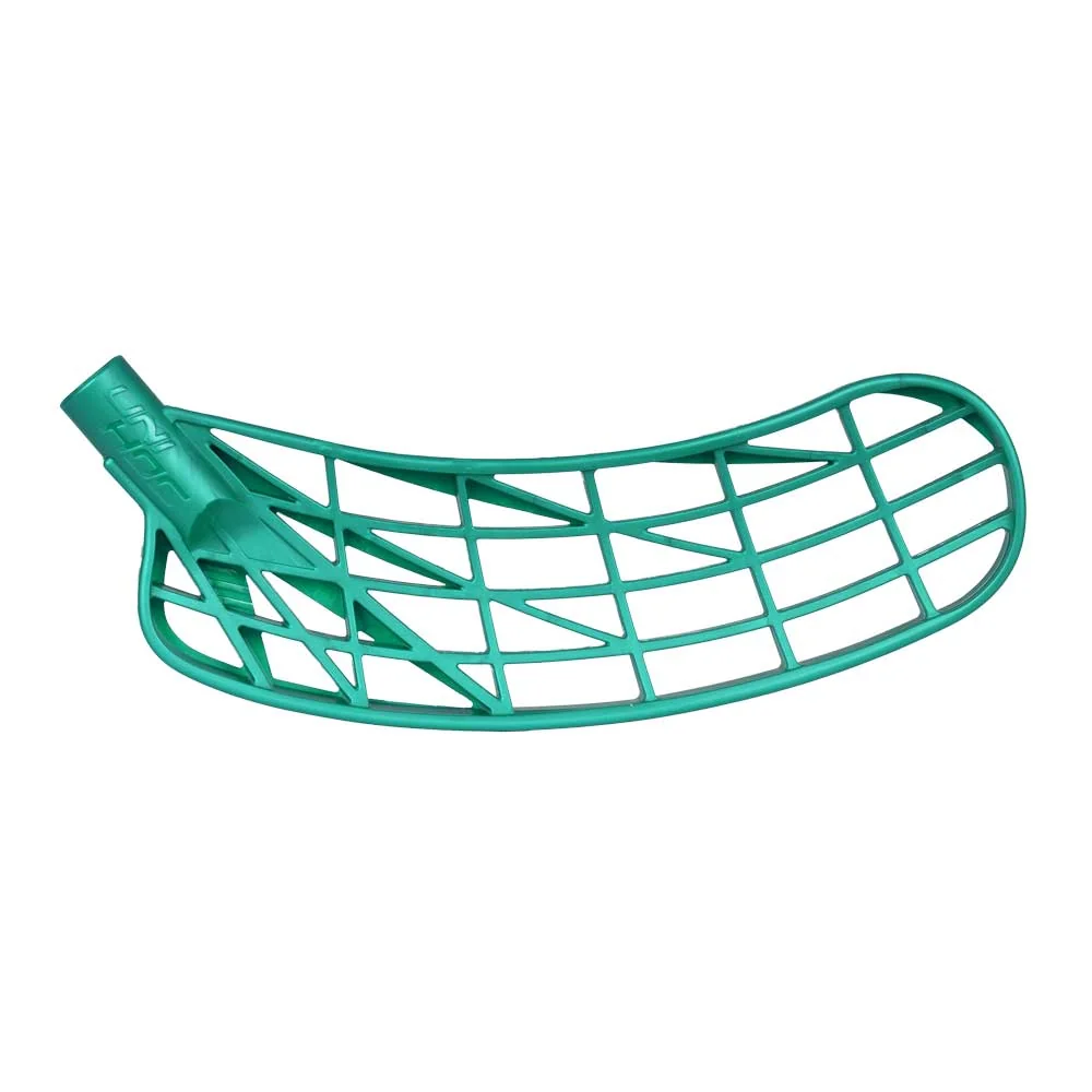 Čepel Unihoc Unilite středně tvrdá (PE) Pear Turquoise Pravá (pravá ruka dole)