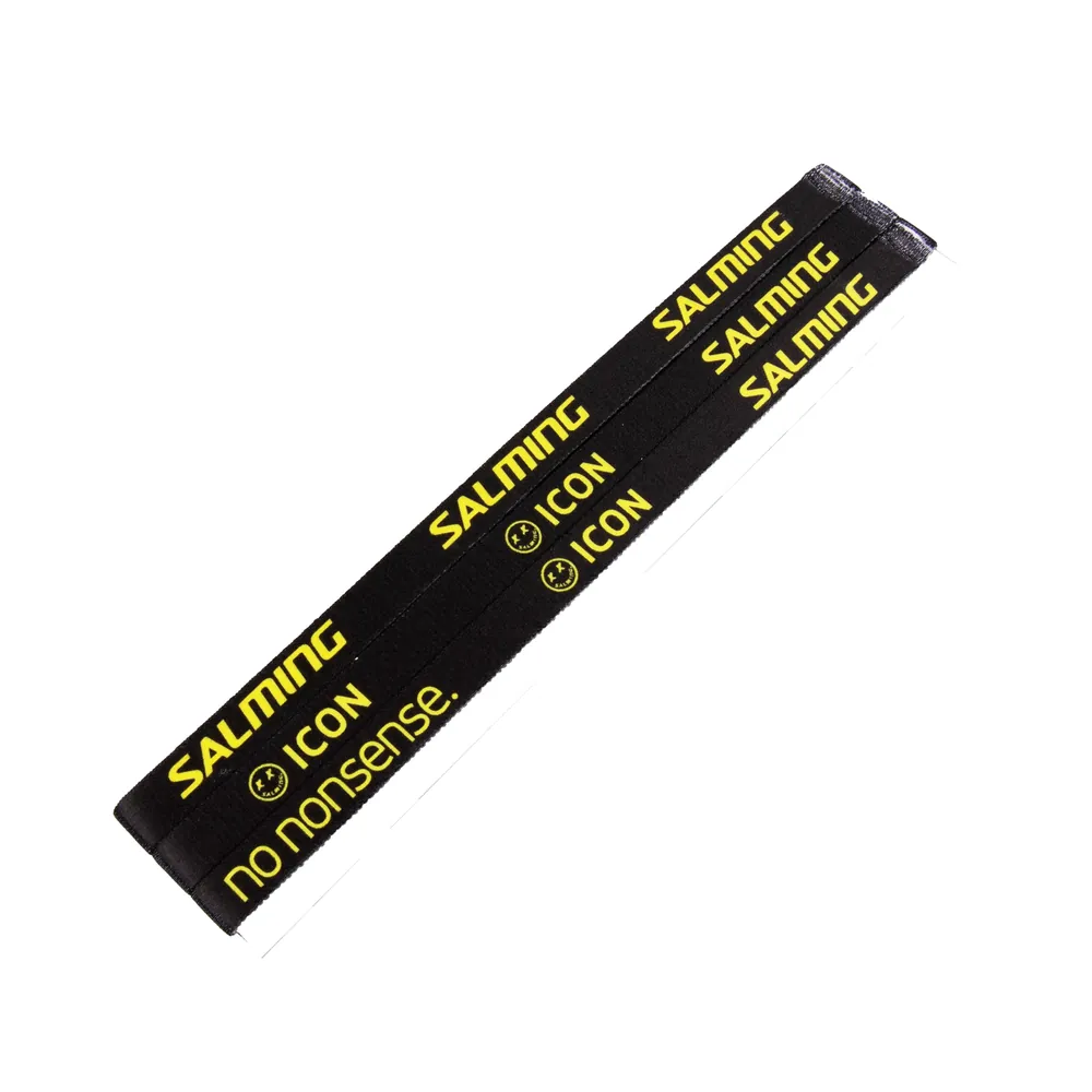 Salming Hairband 3-pack ICON Black/Yellow