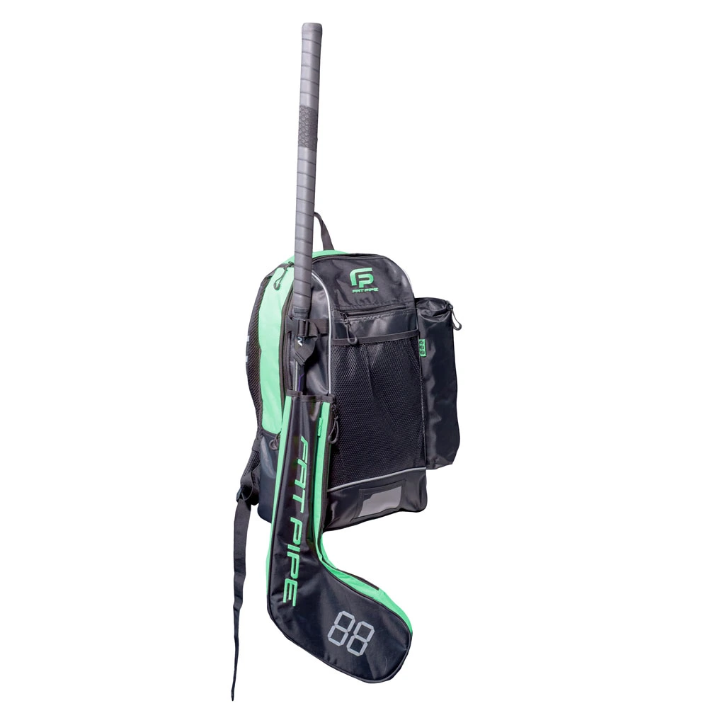 Fatpipe Lux-Stick Backpack Black/Fresh Mint