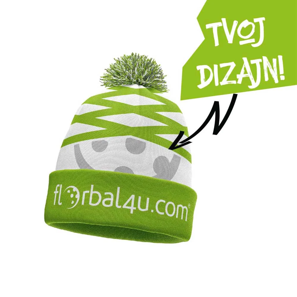 Zimní čepice s vlastním designem (24 ks)