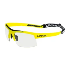 Unihoc Energy Junior Neon Yellow/Black ochranné okuliare