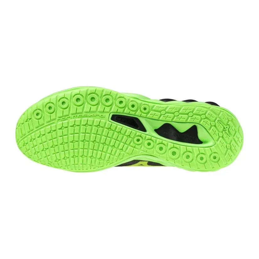 Mizuno Wave Luminous 3 Black/Glowing Apple/Mandarin