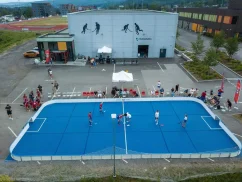 Swerink Outdoor GOAL floorball rink