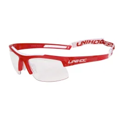Unihoc Energy Kids Crystal Red/White ochranné okuliare