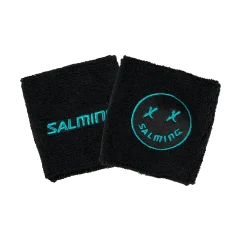 Salming Wristband Short 2-pack ICON Black/Laguna Blue