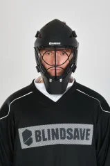 Blindsave Sharky Black Goalie Mask