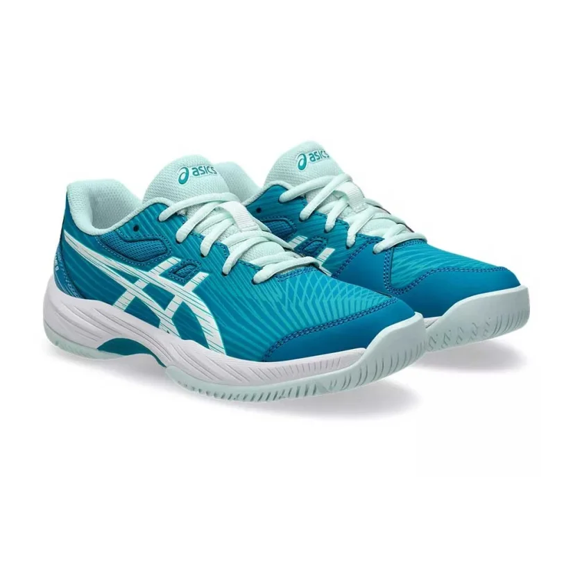 Asics Gel-Game 9 GS Teal Blue/White - Velikost (EU): 40