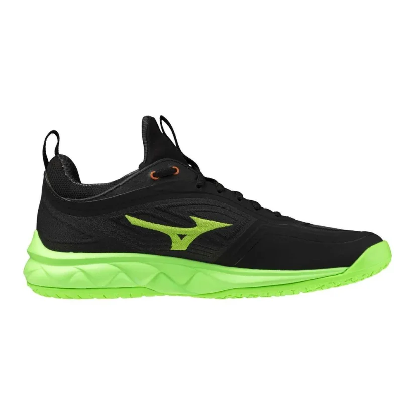 Mizuno Wave Luminous 3 Black/Glowing Apple/Mandarin