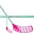 Salming Trident Mid Lite 35 JR Mint/Magenta