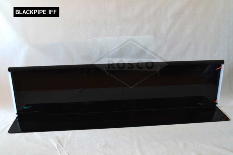 Rosco Black Pipe IFF florbalové mantinely - Barva: černá, Rozměr: 40 x 20 m