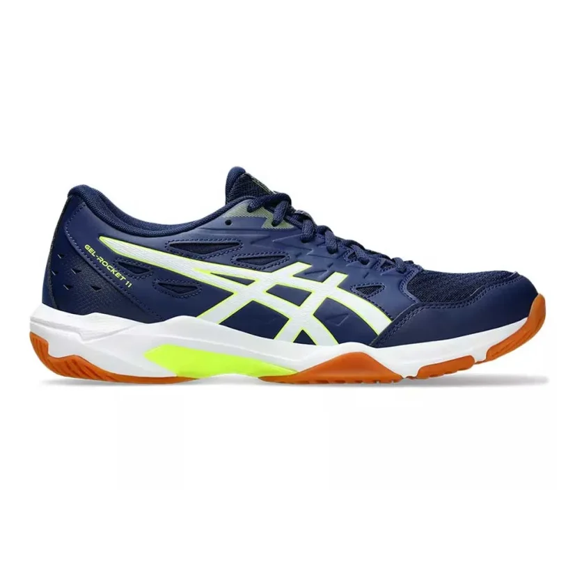 Asics Gel-Rocket 11 Blue Expanse/Safety Yellow