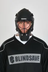 Blindsave Sharky Black Goalie Mask