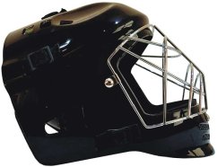 Kask bramkarski MPS Penguin Black Metal