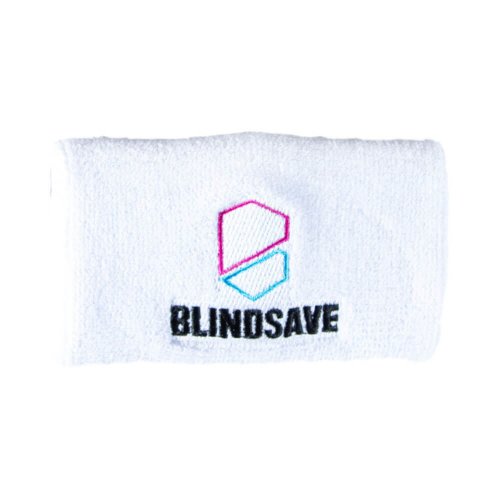 BlindSave Rebound White Wristband