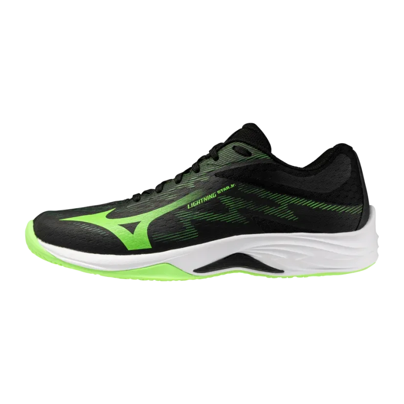 Mizuno Lightning Star JR Black/Jade Lime/Mandarin Orange