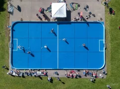 Swerink Outdoor GOAL floorball rink