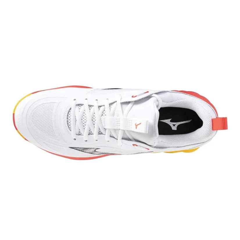 Mizuno Wave Luminous 3 White/Fiery Coral 2/Citrus