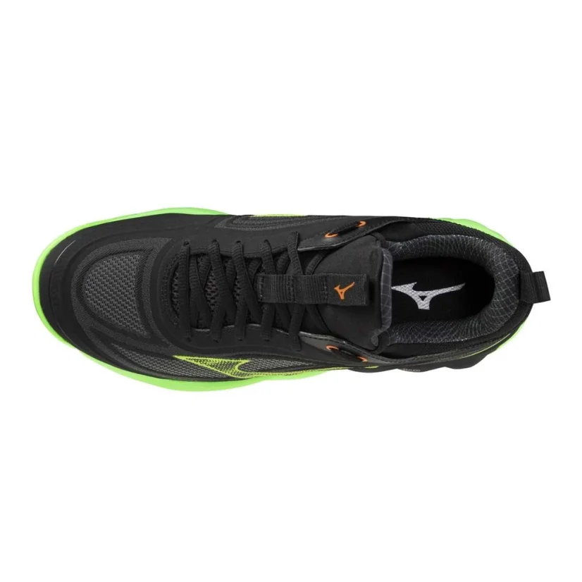 Mizuno Wave Luminous 3 Black/Glowing Apple/Mandarin
