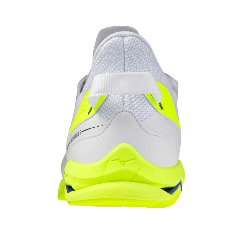 Mizuno Wave Mirage 5 White/Lightning Yellow/Dazzlin