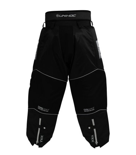 Unihoc Alpha Black/Silver Goalie Pants