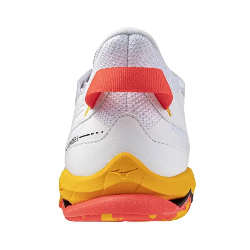 Mizuno Wave Mirage 5 White/Fiery Coral 2/Citrus