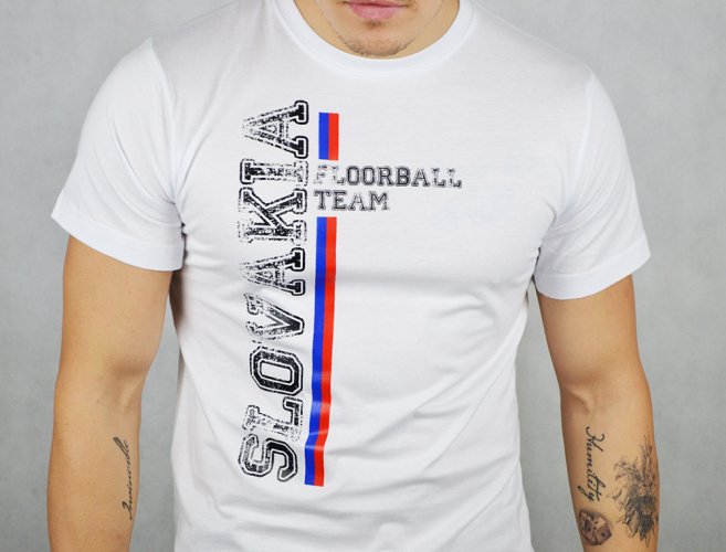 Slovakia Floorball White T-shirt