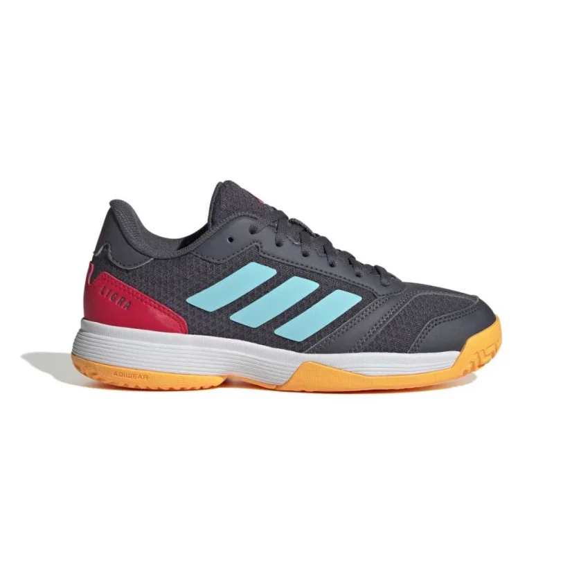 Adidas Ligra 8 Kids Auon/Flaaqu/Selure - Size (EU): 38 2/3