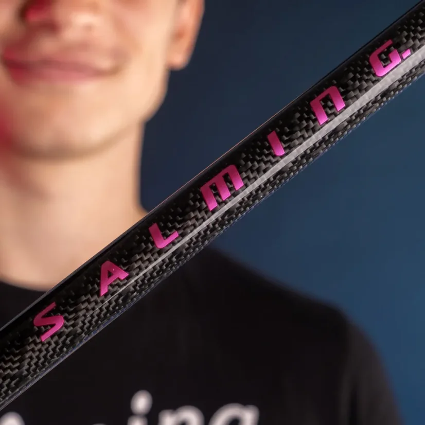 Salming Q-series Carbon Pro Shaft 27 Black/Pink