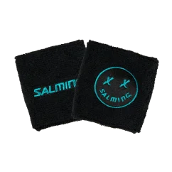 Salming Wristband Short 2-pack ICON Black/Laguna Blue
