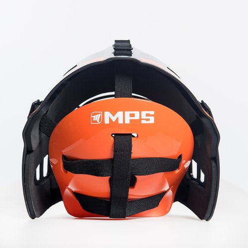 MPS Black/Orange helmet
