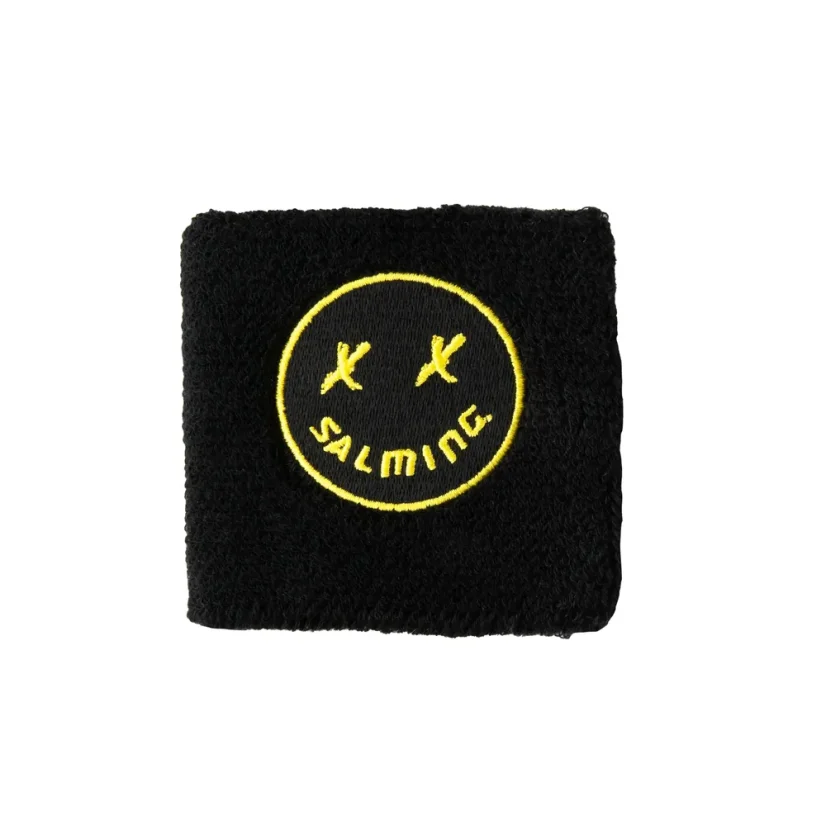 Salming Wristband Short 2-pack ICON Black/Yellow
