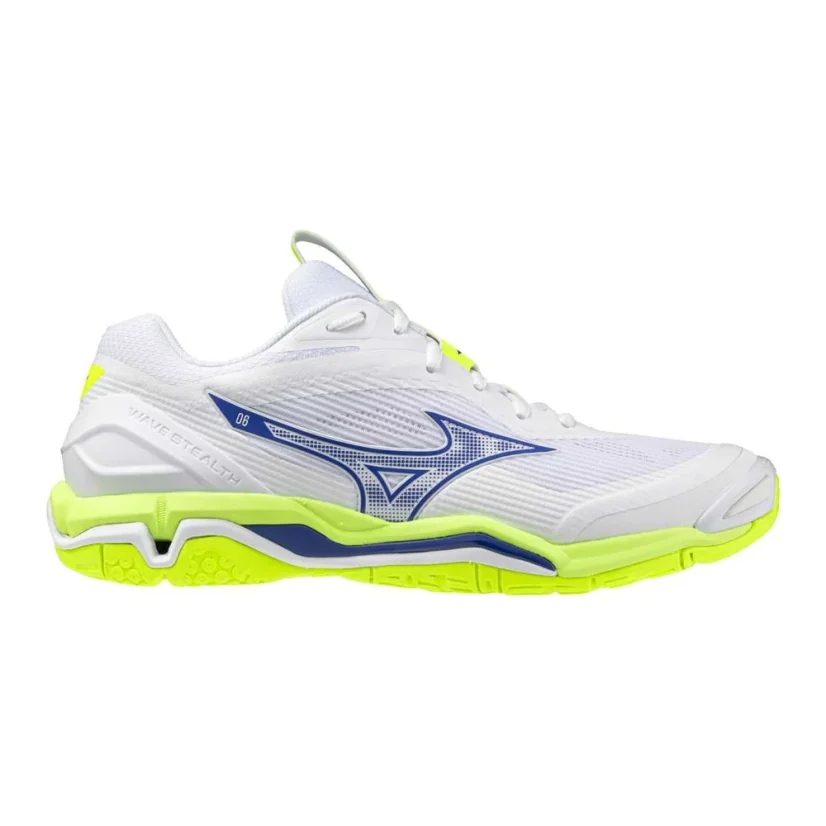 Mizuno Wave Stealth 6 White/Lightning Yellow/Dazzlin