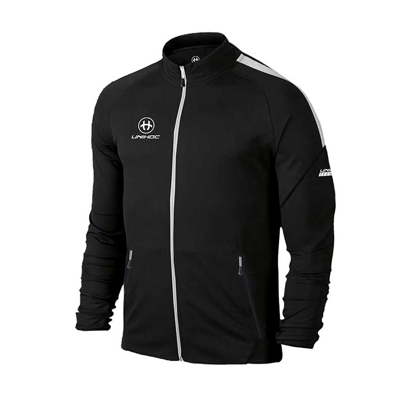 Unihoc Tracksuit Jacket Technic Black JR