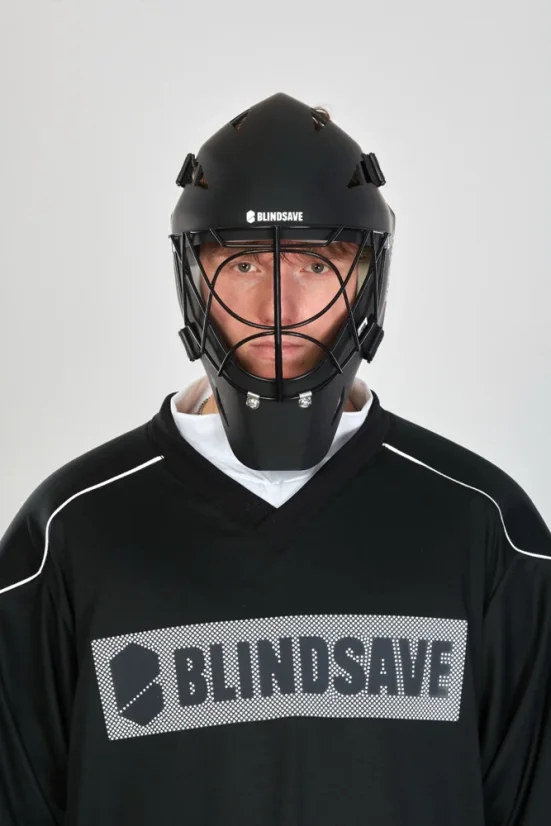 Blindsave Sharky Black Goalie Mask