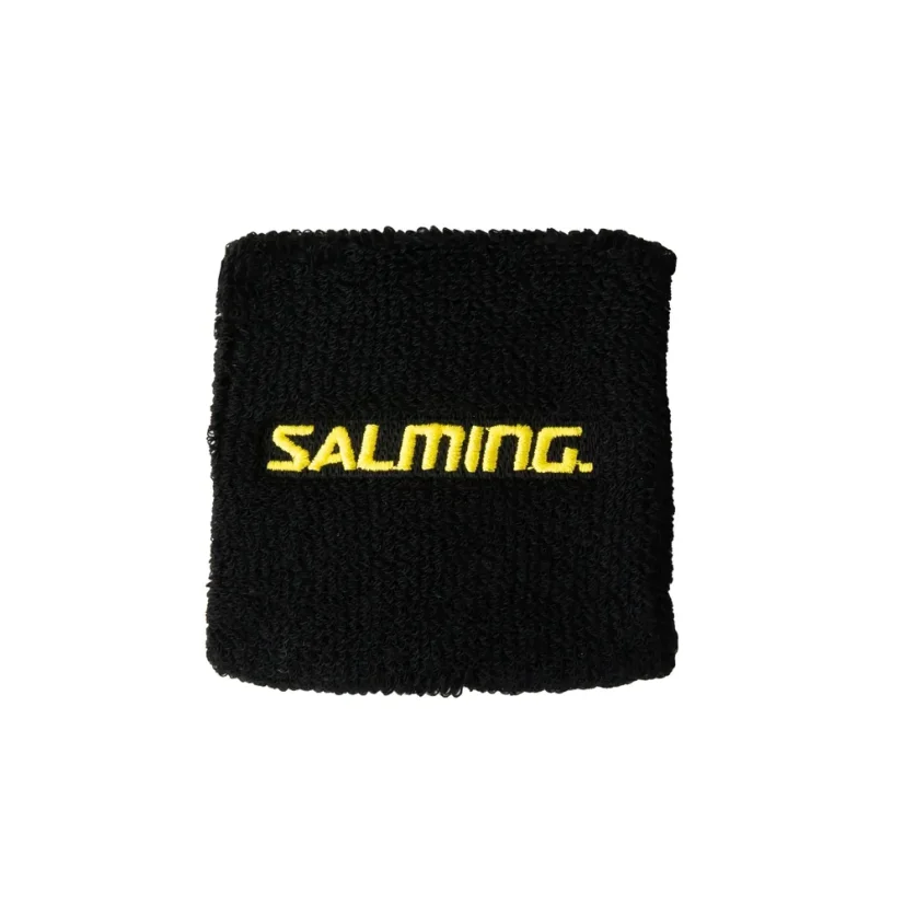 Salming Wristband Short 2-pack ICON Black/Yellow