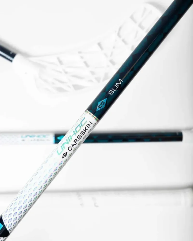 Unihoc Evolite Carbskin Slim Titan 29 Turquoise | Florbal4u.com