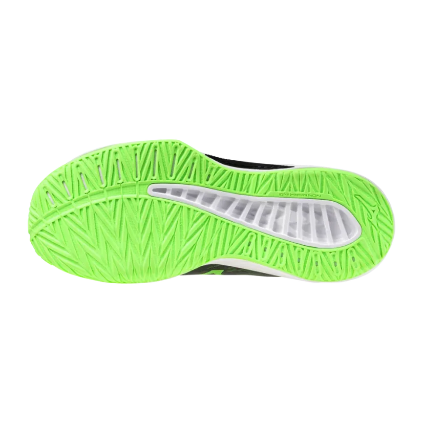Mizuno Lightning Star JR Black/Jade Lime/Mandarin Orange