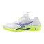Mizuno Wave Stealth 6 White/Lightning Yellow/Dazzlin