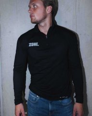 Zone GymTime Longsleeve T-shirt Black/Silver