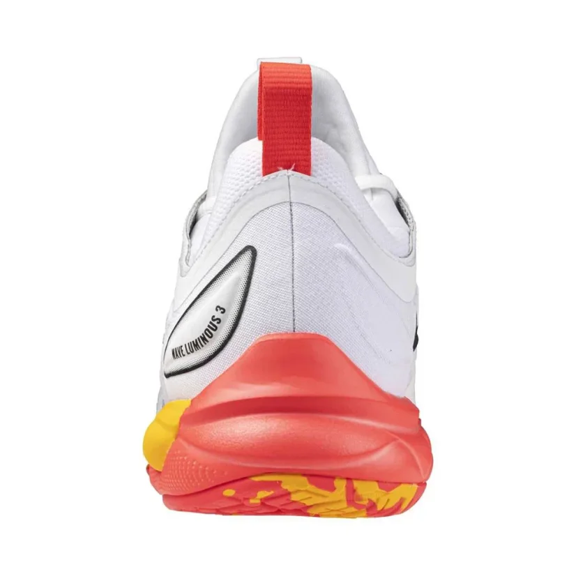 Mizuno Wave Luminous 3 White/Fiery Coral 2/Citrus