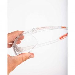 Zone Protector Senior Transparent/Lava Eyewear