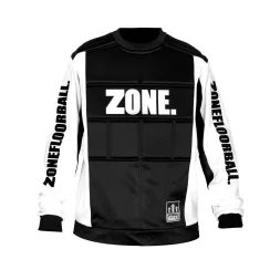 Zone Intro JR Black/Silver goalie sweater