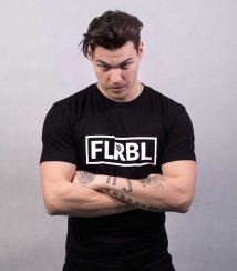 FLRBL Black Man tričko