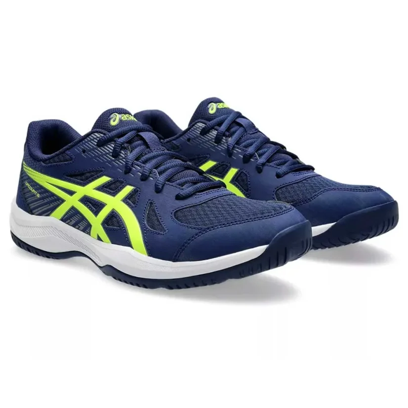 Asics Upcourt 6 Blue Expanse/Safety Yellow