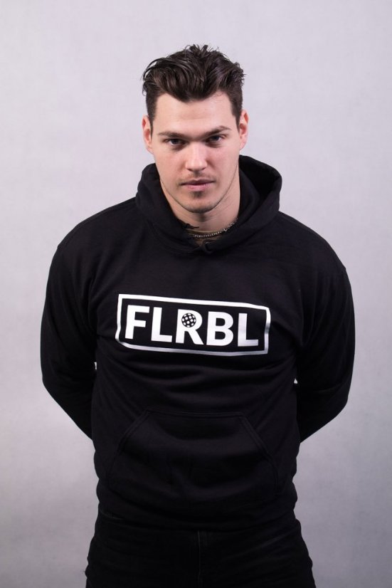 FLRBL Black mikina