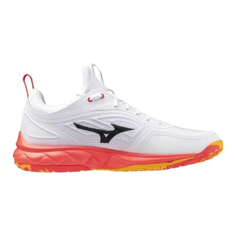 Mizuno Wave Luminous 3 White/Fiery Coral 2/Citrus
